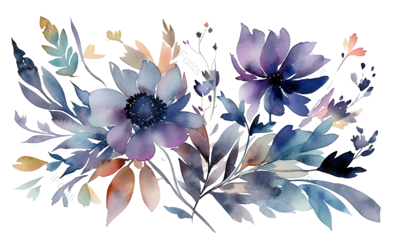 叶子图片,花束元素,植物PNG,免抠素材